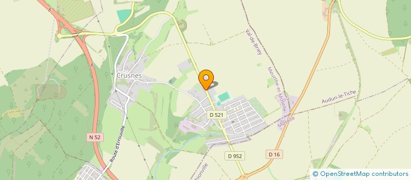 localisation de l'entreprise MECAN HAUT  CRUSNES