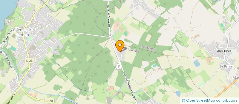 localisation de l'entreprise MECANAUTIQUE74  DOUVAINE