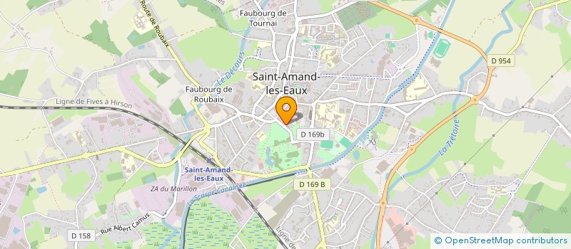 localisation de l'entreprise MECANEGO à DOUAI