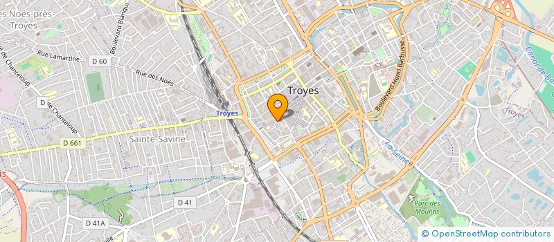 localisation de l'entreprise MECANEXT à TROYES