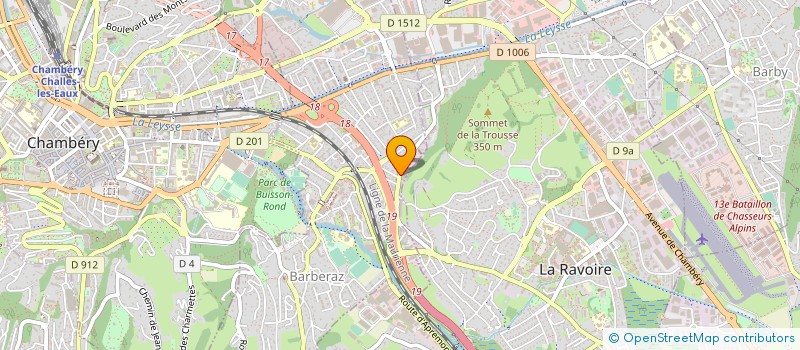 localisation de l'entreprise MECANHYDRO à BARBERAZ