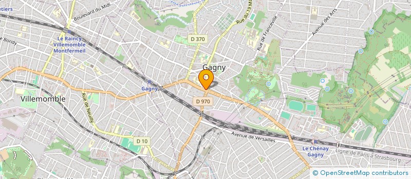 localisation de l'entreprise MECANIC AUTO à GAGNY