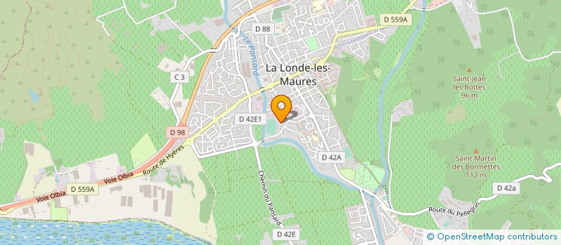 localisation de l'entreprise MECANIC MED à LA LONDE LES MAURES