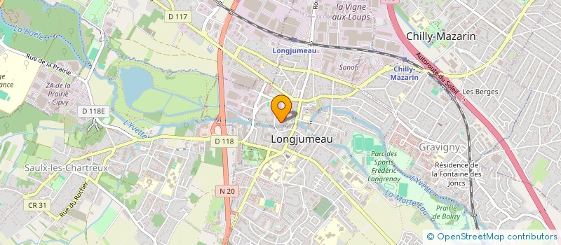 localisation de l'entreprise MECANICIEN A DOMICILE à LONGJUMEAU