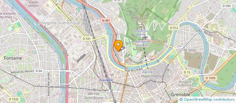 localisation de l'entreprise MECANIKA'SWING à GRENOBLE