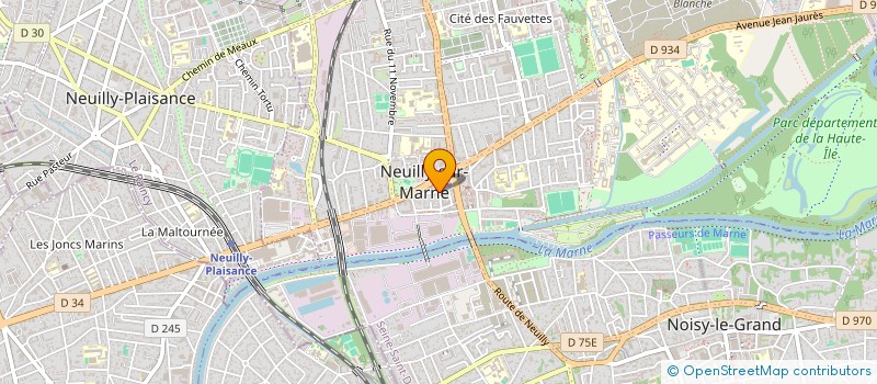 localisation de l'entreprise MECANIQUE 2001 à NEUILLY-SUR-MARNE