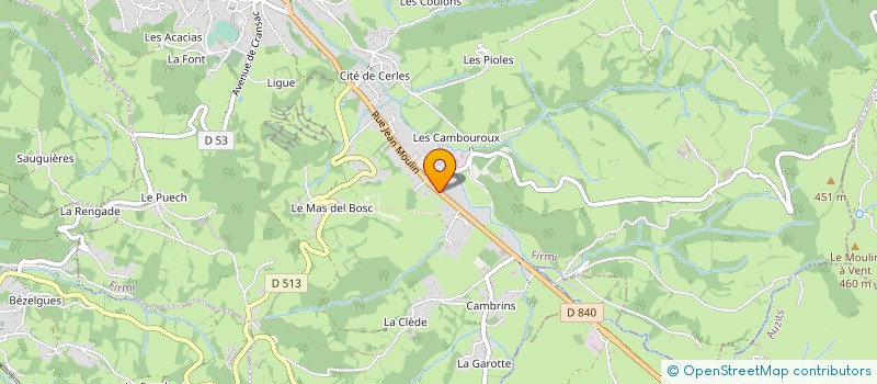 localisation de l'entreprise MECANIQUE ALBIGEOISE DE PRECISION  DECAZEVILLE