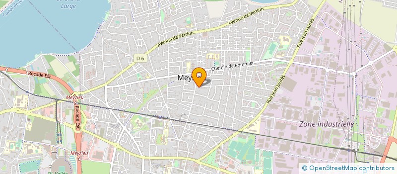 localisation de l'entreprise MECANIQUE DE L EST LYONNAIS M E L  PUSIGNAN