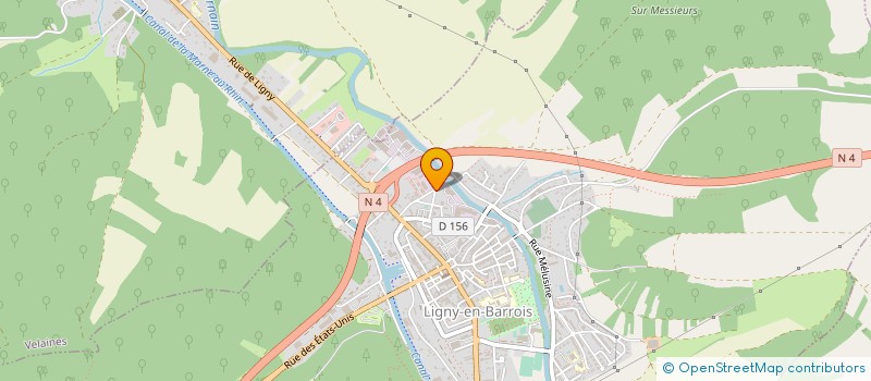 localisation de l'entreprise MECANIQUE DE PRECISION DU BARROIS à LIGNY-EN-BARROIS