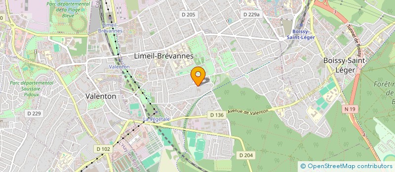 localisation de l'entreprise MECANIQUE DE PRECISION WUILFERT  LIMEIL-BREVANNES