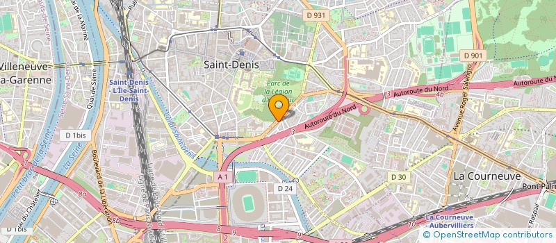 localisation de l'entreprise MECANIQUE DES ETABL VITRANT à SAINT-DENIS