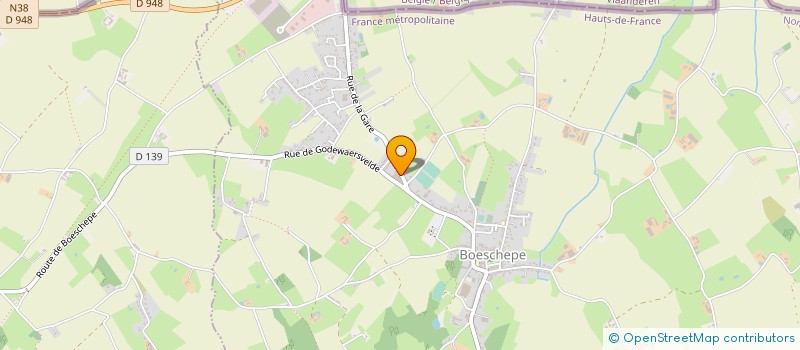 localisation de l'entreprise MECANIQUE DES MONTS DE FLANDRE  BOESCHEPE