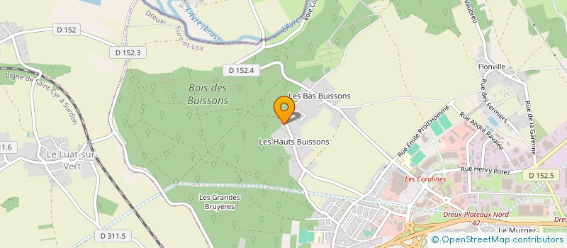 localisation de l'entreprise MECANIQUE DIFFUSION ALIMENTAIRE FRANCE à DREUX