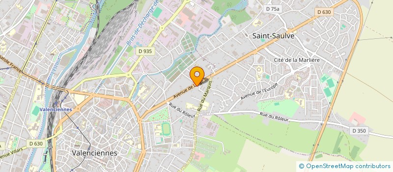 localisation de l'entreprise MECANIQUE ET AUTOMATISME DE VALENCIENNES à VALENCIENNES