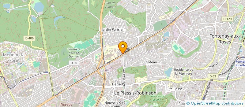 localisation de l'entreprise MECANIQUE ETUDE AUTOMATISME à CLAMART