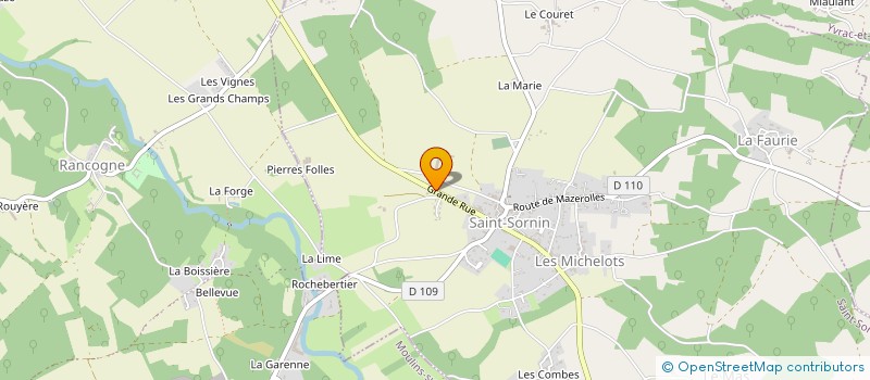 localisation de l'entreprise MECANIQUE GENERALE AUTOMOBILE à SAINT-SORNIN