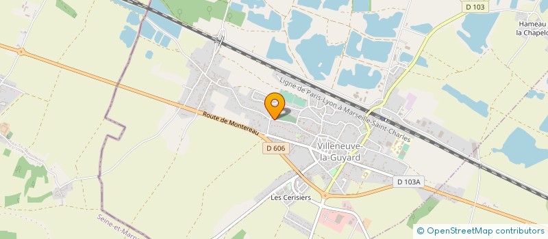 localisation de l'entreprise MECANIQUE GENERALE LAVALLEE à VILLENEUVE-LA-GUYARD