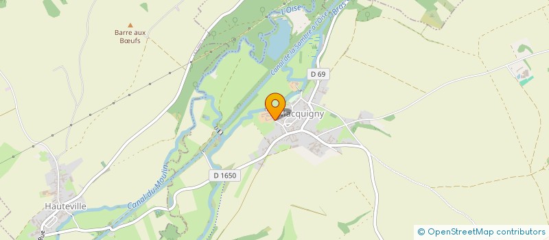 localisation de l'entreprise MECANIQUE GENERALE LUTRINGER à MACQUIGNY