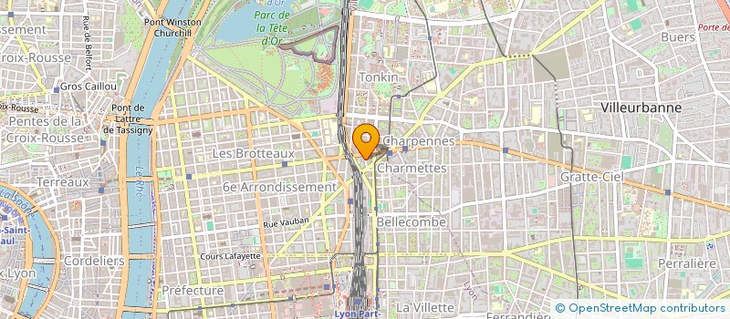 localisation de l'entreprise MECANIQUE GENERALE LYONNAISE  LYON