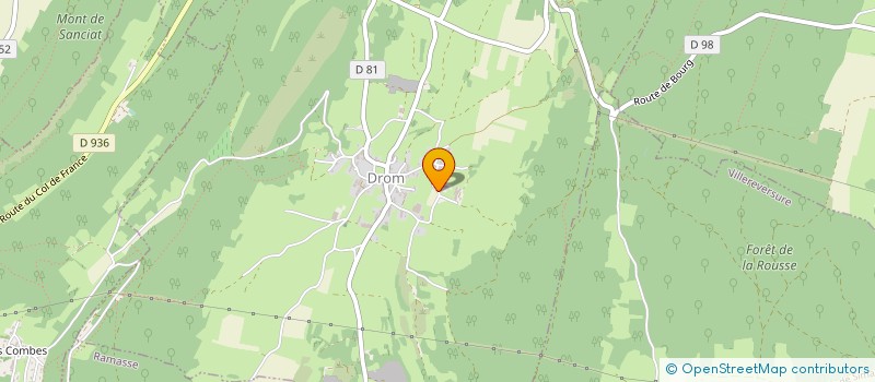 localisation de l'entreprise MECANIQUE GENERALE PONCET à DROM