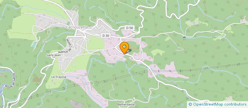 localisation de l'entreprise MECANIQUE GENERALE SIRVEN  LACROUZETTE