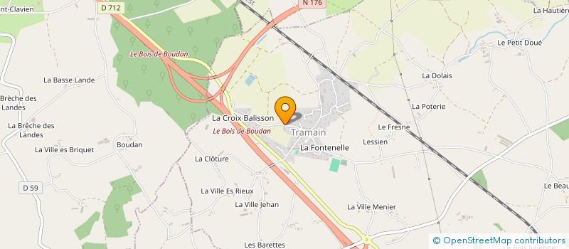 localisation de l'entreprise MECANIQUE GENERALE THIERRY CARLO SARL  LA MALHOURE