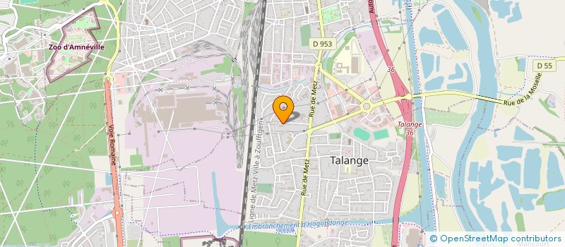 localisation de l'entreprise MECANIQUE INDUSTRIEL SERVICES à TALANGE