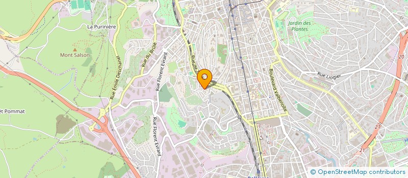 localisation de l'entreprise MECANIQUE JOASSARD SMJ  SAINT-ETIENNE