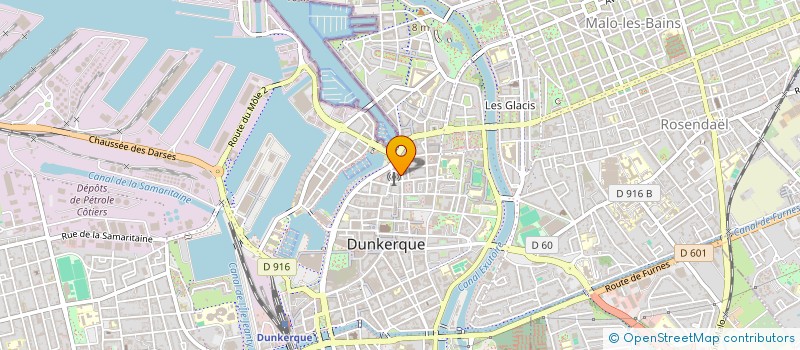 localisation de l'entreprise MECANIQUE MAINTENANCE DES FLANDRES à DUNKERQUE