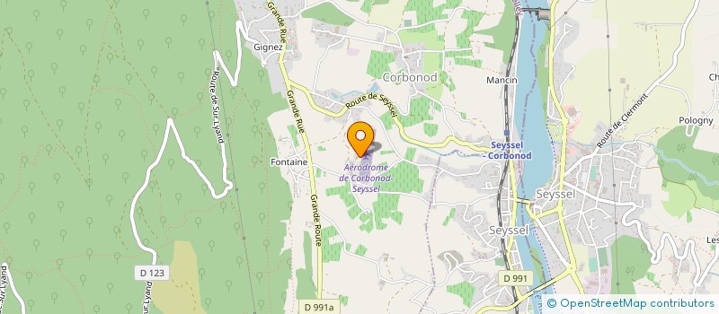 localisation de l'entreprise MECANIQUE MATHELIN  MARSAC-EN-LIVRADOIS