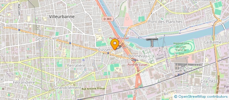 localisation de l'entreprise MECANIQUE MIHOUBI à VILLEURBANNE