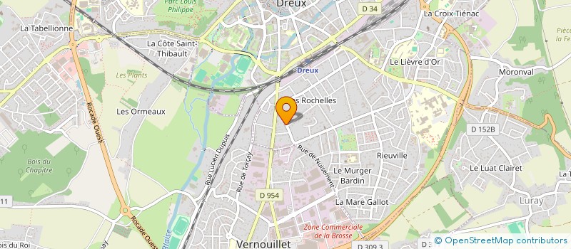 localisation de l'entreprise MECANIQUE MOTORS à DREUX