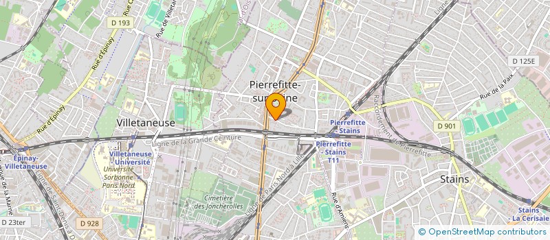 localisation de l'entreprise MECANIQUE OUTILLAGE PIERREFITTOIS à PIERREFITTE SUR SEINE