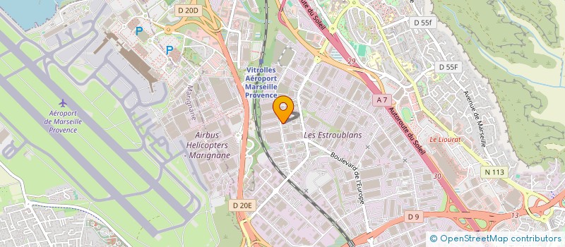 localisation de l'entreprise MECANIQUE POIDS LOURDS UTILITAIRES  VITROLLES