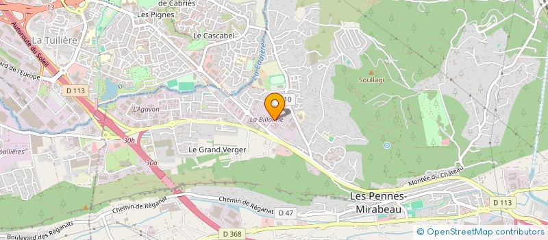 localisation de l'entreprise MECANIQUE PRECISION DE L'ETANG DE BERRE à LES PENNES MIRABEAU