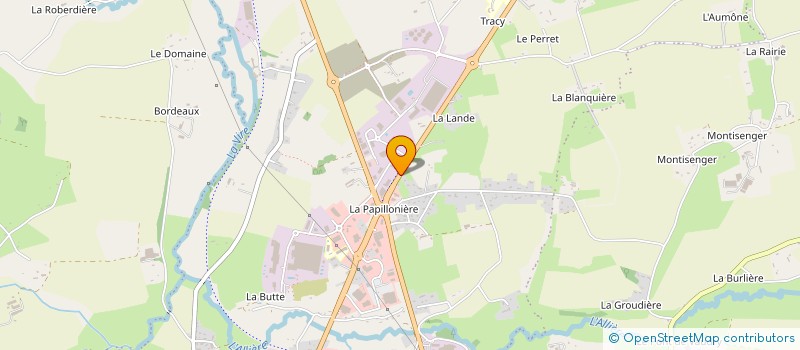 localisation de l'entreprise MECANIQUE PRECISION INDUSTRIE à VIRE-NORMANDIE