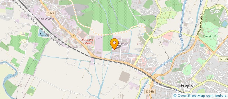 localisation de l'entreprise MECANIQUE SERVICES à FREJUS