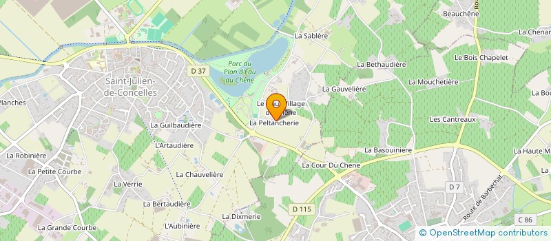 localisation de l'entreprise MECANIQUE TECHNIQUE SERVICE 44  SAINT-JULIEN-DE-CONCELLES