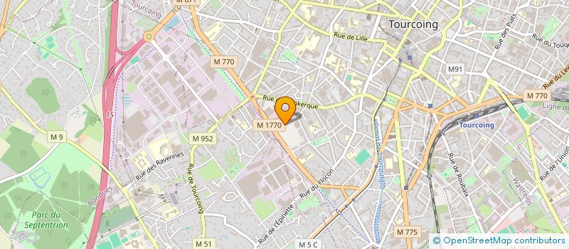 localisation de l'entreprise MECANIQUE TUYAUTERIE MAINTENANCE INDUSTR  TOURCOING