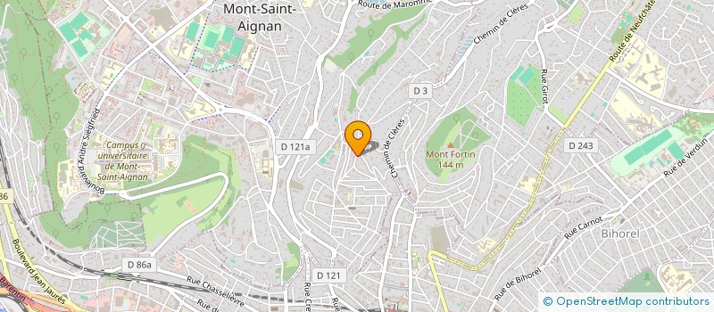 localisation de l'entreprise MECANIQUE UTILE ET SYMPATHIQUE POUR L'INTERPRETATION DES CULTURES  MONT-SAINT-AIGNAN