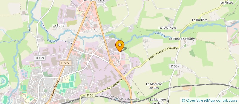 localisation de l'entreprise MECANIQUE VIROISE DE PRECISION à VIRE-NORMANDIE