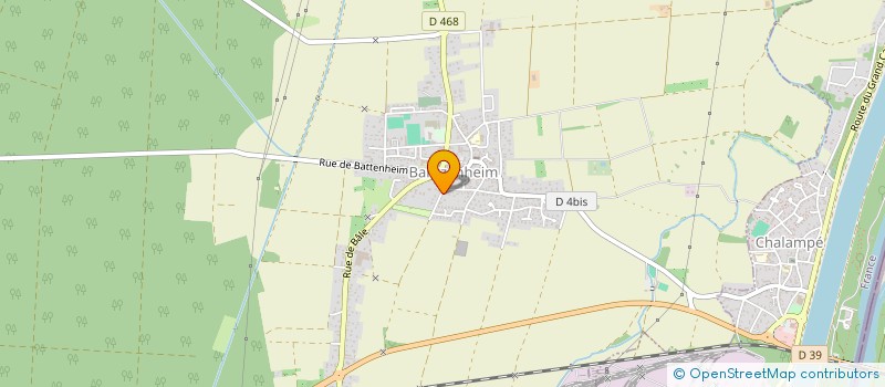 localisation de l'entreprise MECANIQUES DU RHIN MECARHIN à OTTMARSHEIM