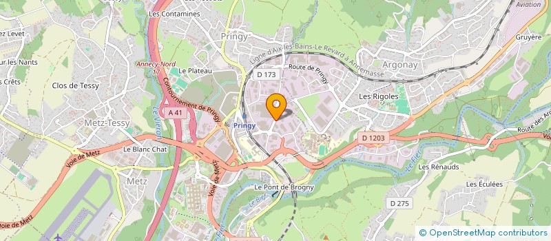 localisation de l'entreprise MECANISATION NETTOYAGE à ANNECY