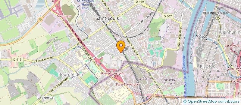 localisation de l'entreprise MECANIX  SAINT-LOUIS