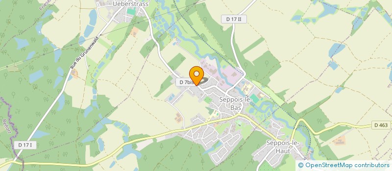 localisation de l'entreprise MECANO SOUDURE MAGNI  SEPPOIS-LE-BAS