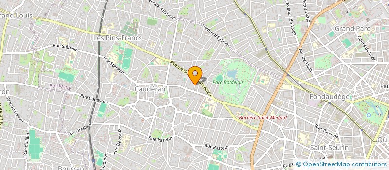 localisation de l'entreprise MECANO SPORT EVENT  BORDEAUX