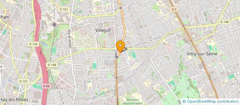 localisation de l'entreprise MECANOGAZ à VILLEJUIF