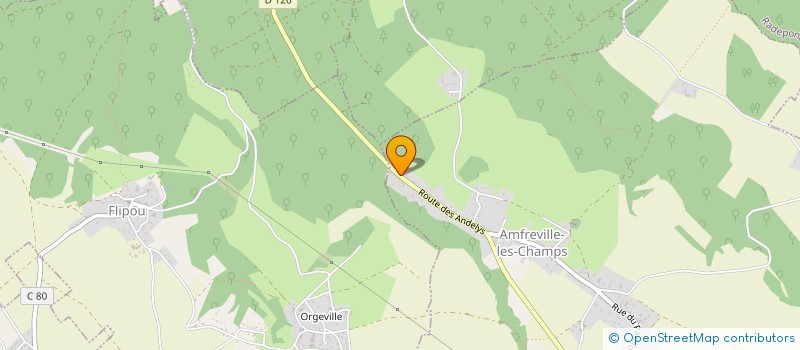 localisation de l'entreprise MECANOPHONIE  AMFREVILLE-LES-CHAMPS