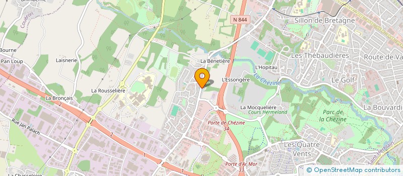 localisation de l'entreprise MECANUIT à SAINT-HERBLAIN
