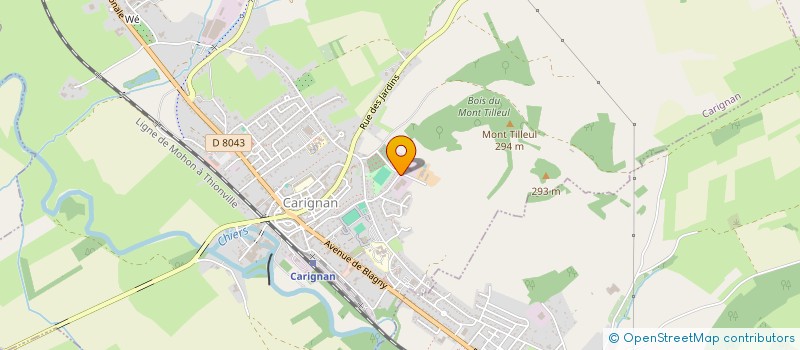 localisation de l'entreprise MECANYVOIS à CARIGNAN